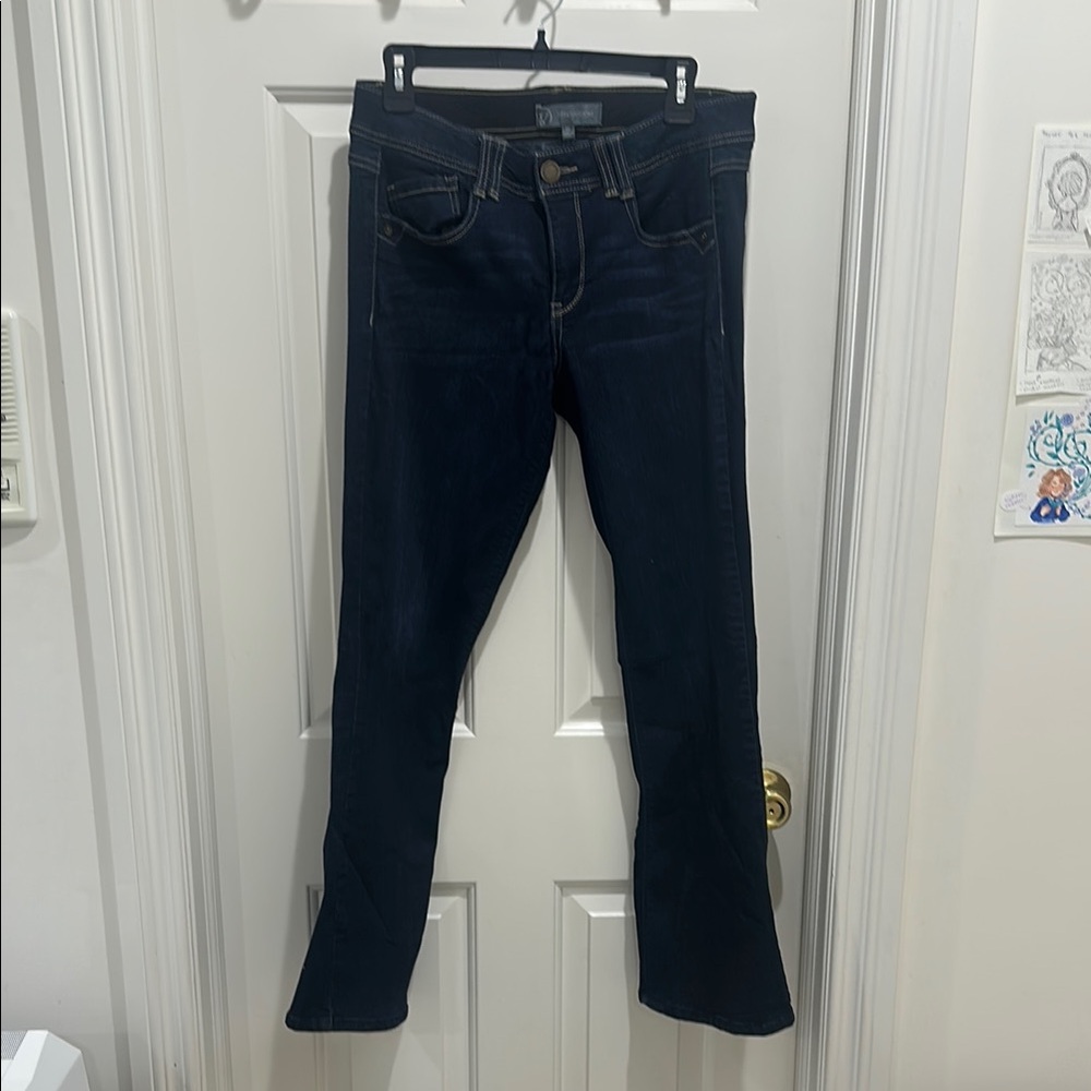 Wit & Wisdom Women's Itty Bitty Boot Cut Jeans - Deep Blue
